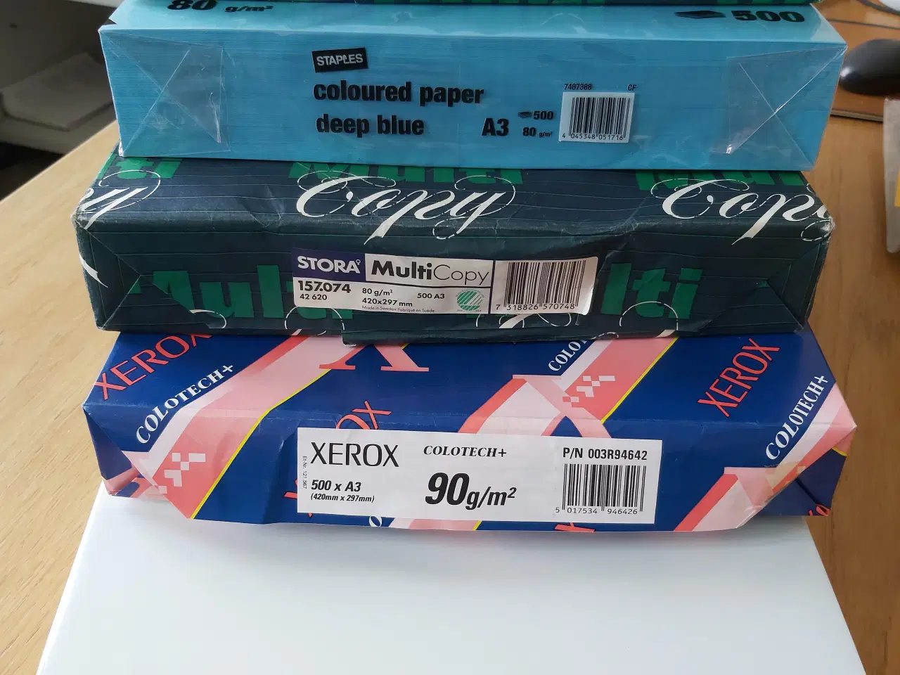 Billede 3 - Kopipapir, 100g., 115g., Multicopy m.fl., A4 og A3