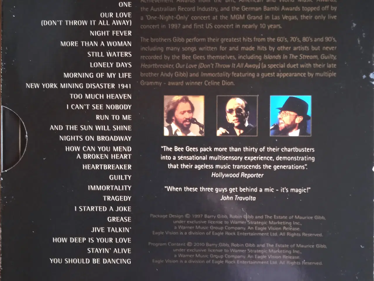 Billede 2 - Bee Gees - One Night Only