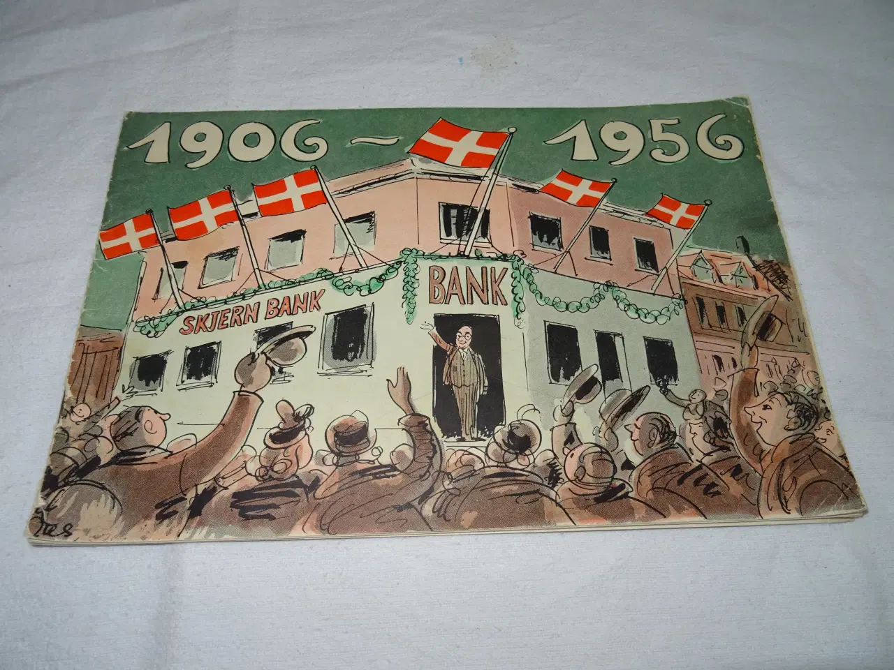 Billede 1 - Skjerns banks 50 års jubilæumshæfte.