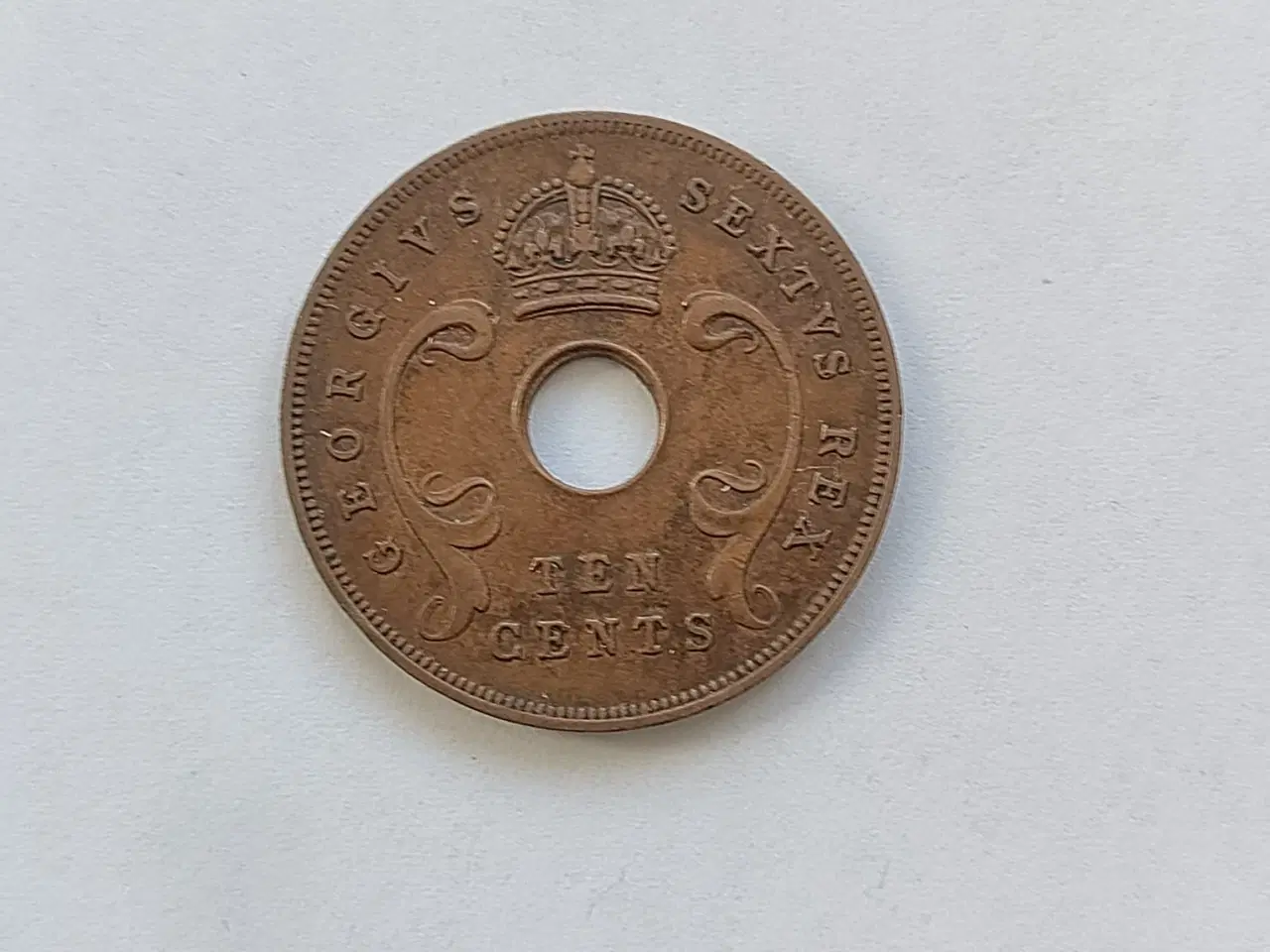 Billede 2 - 10 Cents East Africa 1950