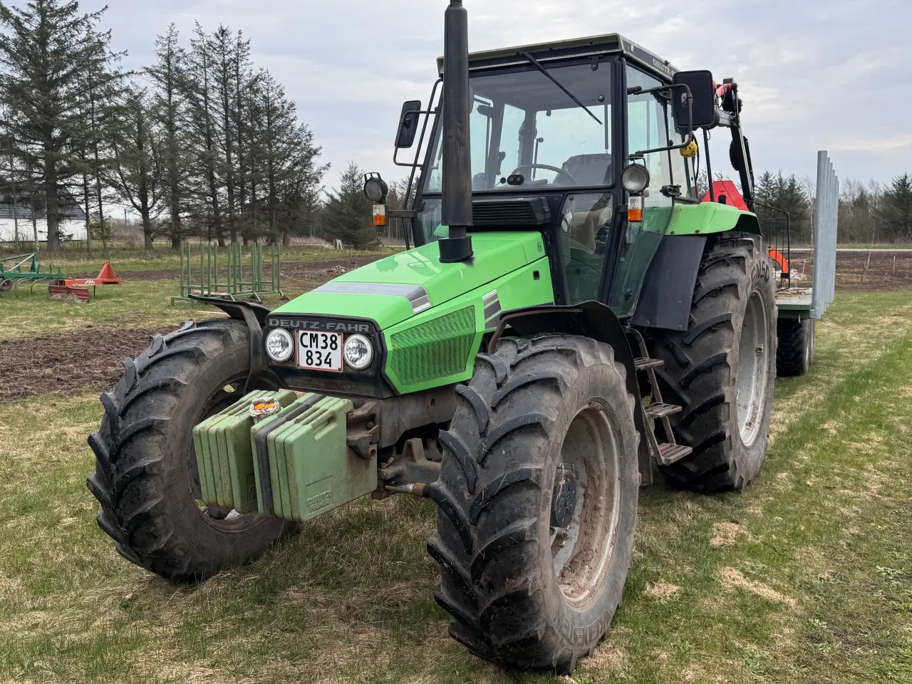 Billede 2 - Deutz Agroxtra 6.07 og BMF 8T Pro skovvogn - Ones 