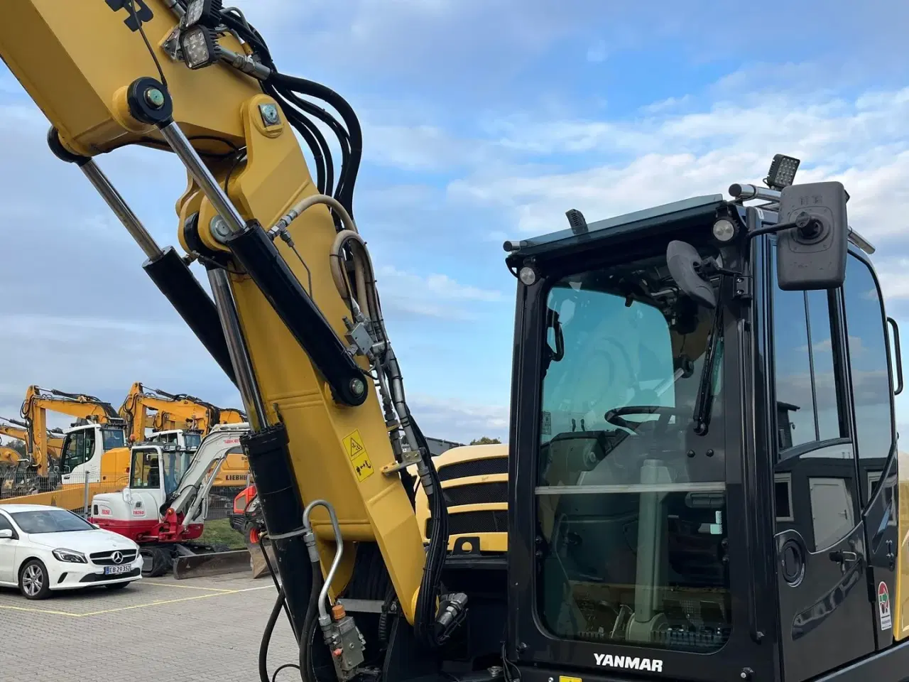 Billede 7 - Yanmar B95W Engcon rotortilt, vogn mm.