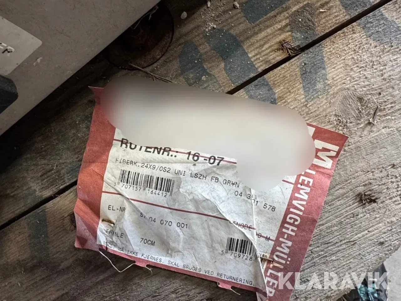 Billede 11 - Strømfordelingstavle, kapslingsboks og fiberkabel