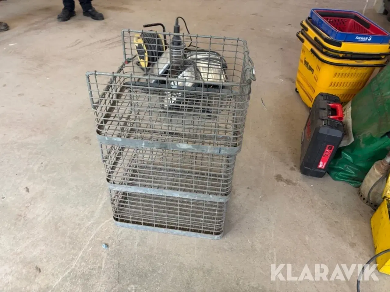 Billede 2 - Trådkurve i metal ca 100 styk.
