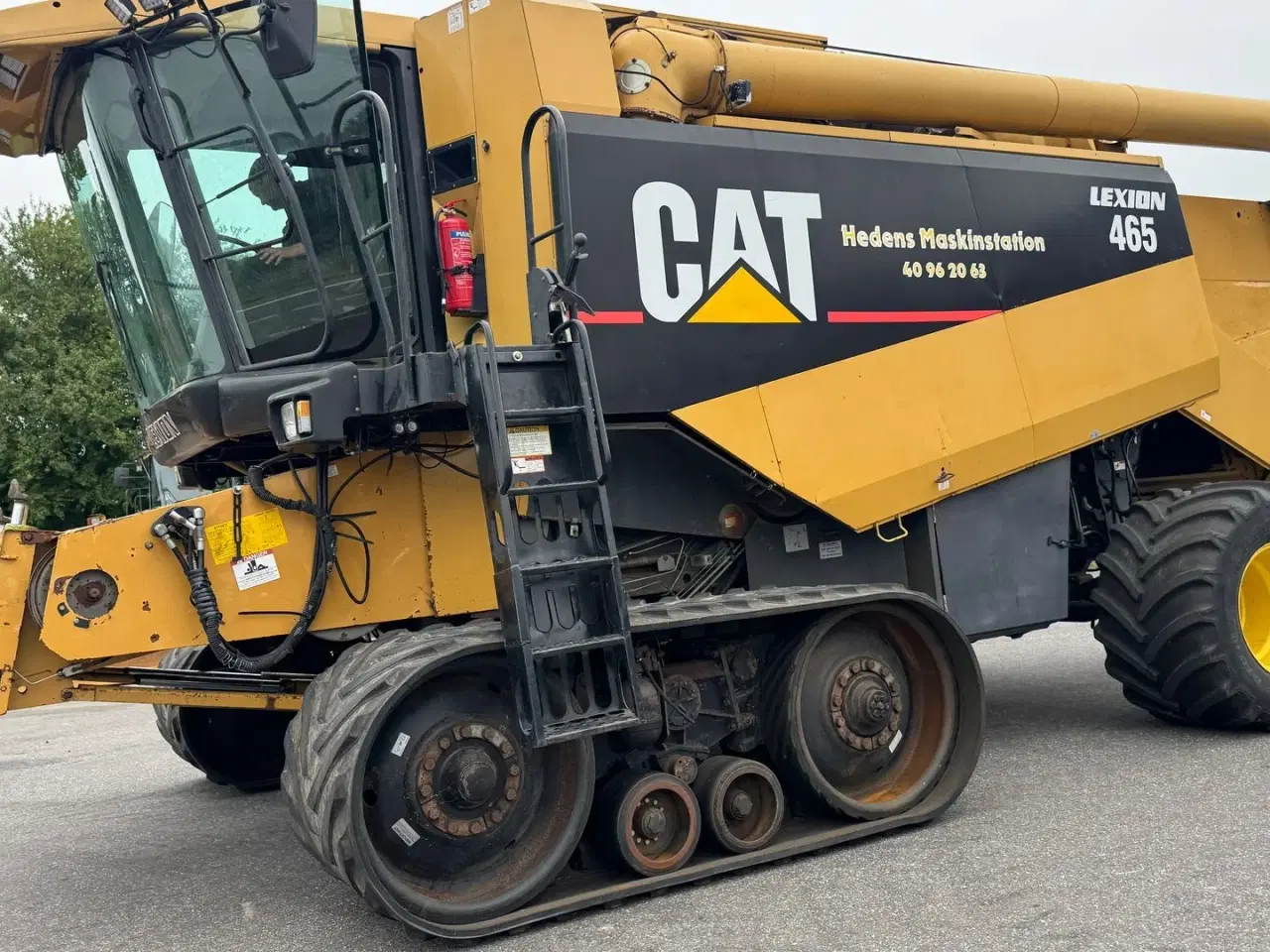 Billede 2 - CLAAS Lexion 460 MED 30 FODS SKÆREBORD, BÆLTER OG 4WD!