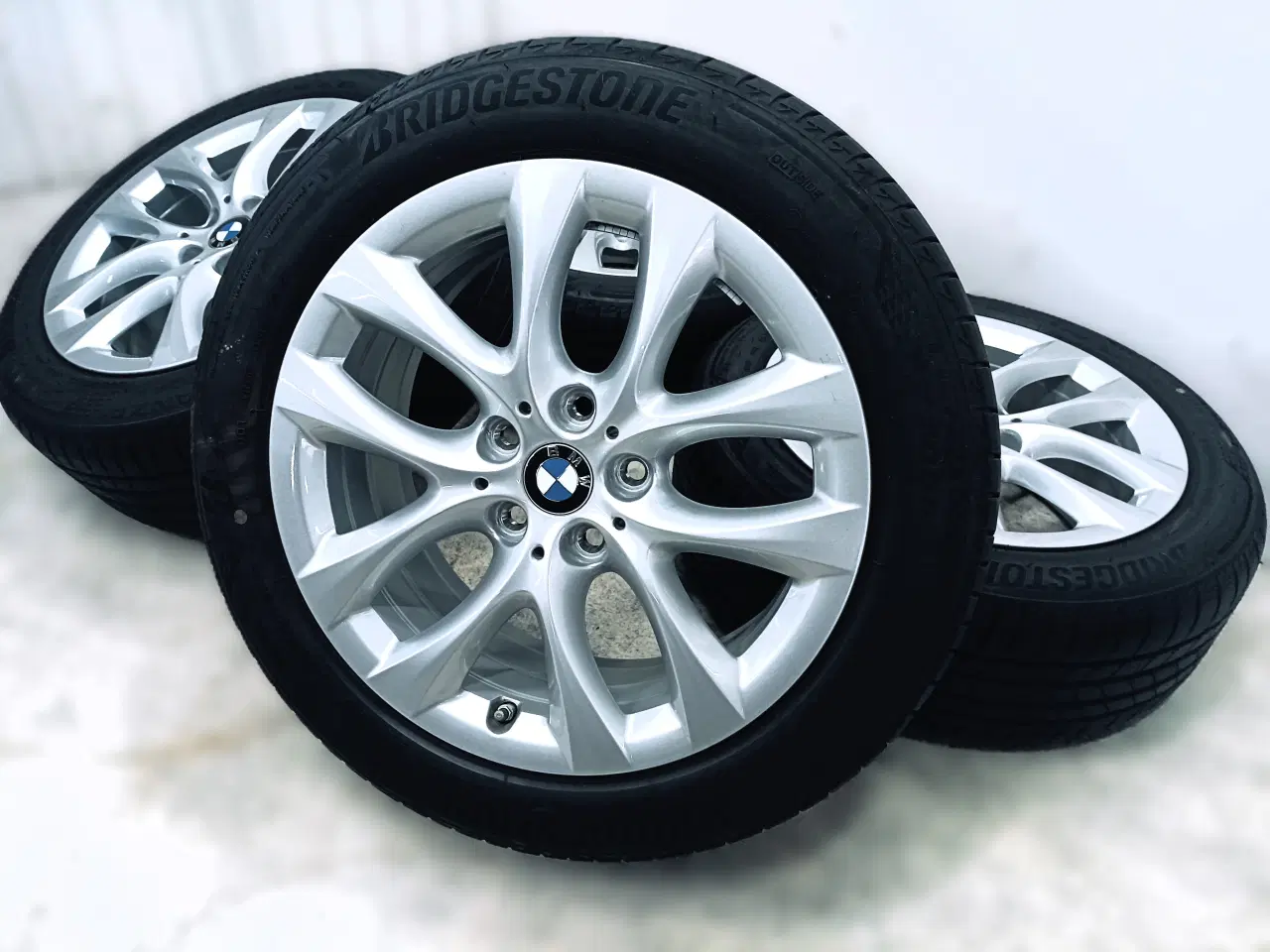 Billede 6 - 5x112 17" ET54 nav 66,6ø BMW sommersæt inkl.TPMS (