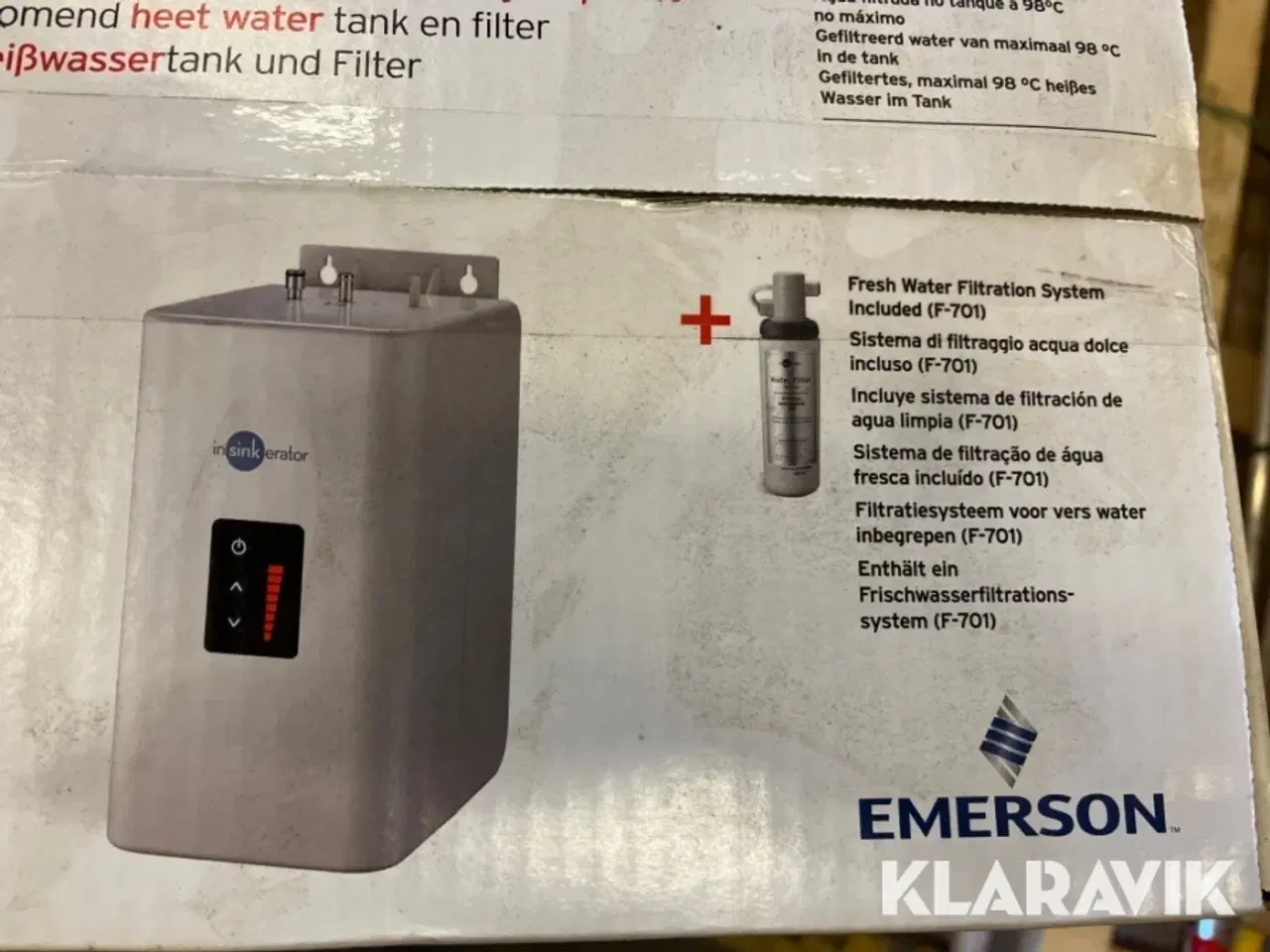 Billede 5 - Vandfilter system Emerson NeoTank NXTF-2