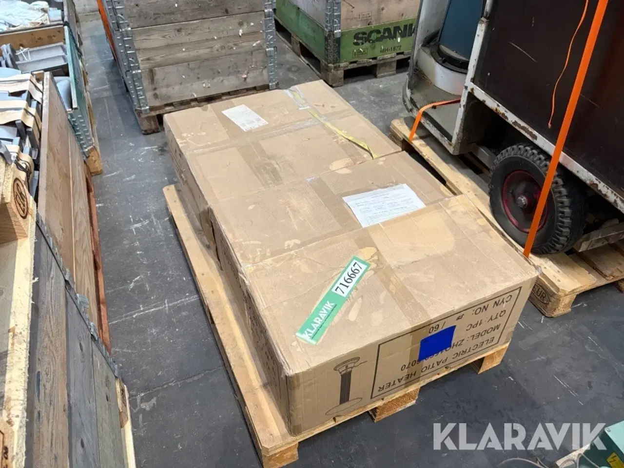 Billede 1 - Terrassevarmere elektriske 2 styk