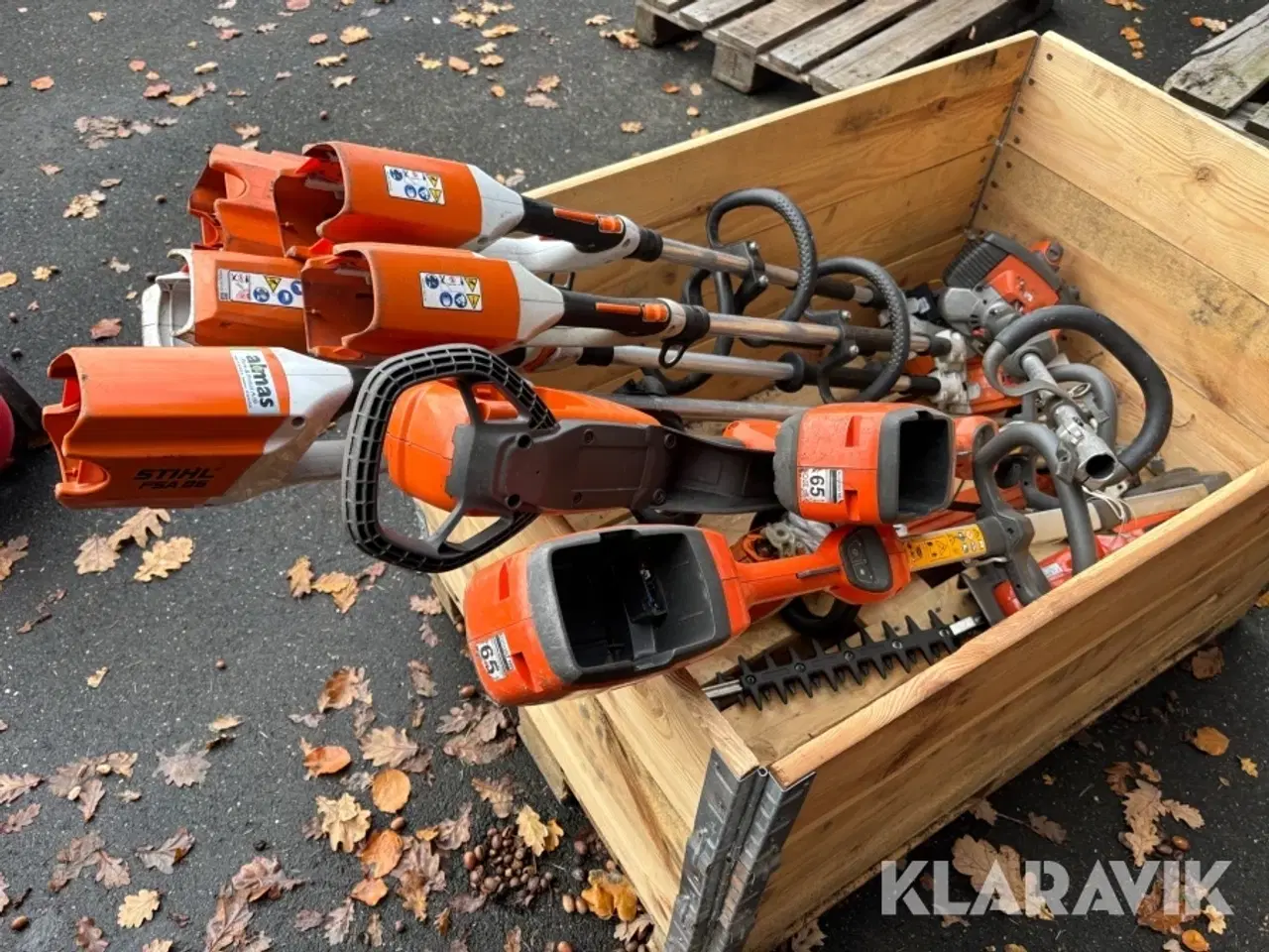 Billede 5 - Blandet værktøj Stihl / Husqvarna HLA65/FSA85/115iL 11 styk