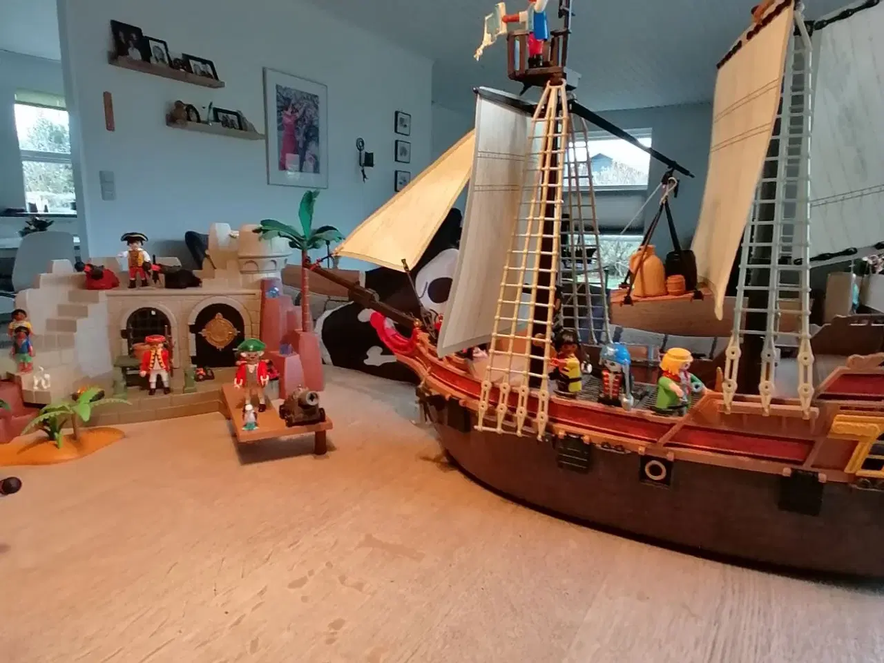 Billede 3 - Playmobil piratskib og piratskatteø