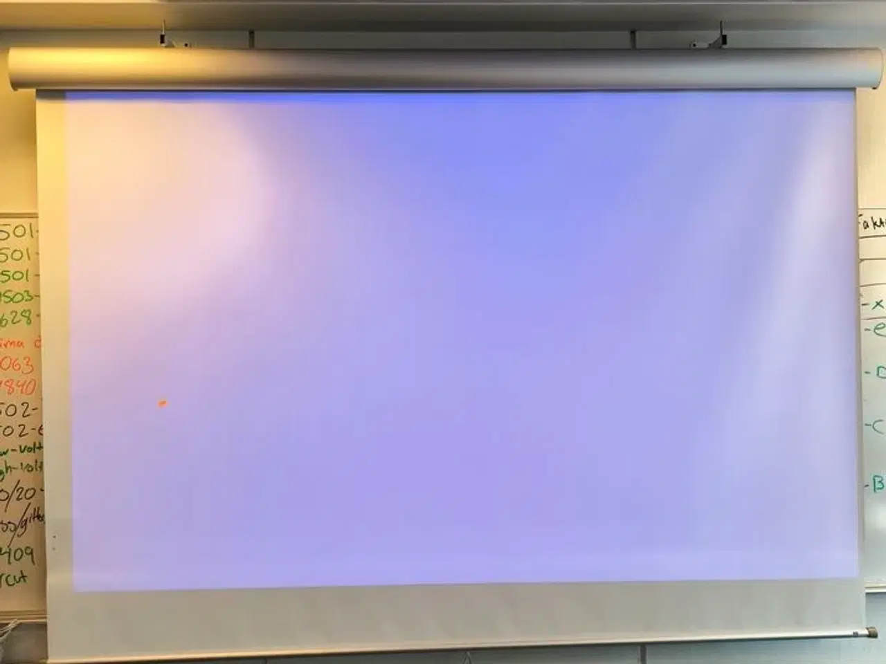 Billede 3 - Projektor NEC ME301W inkl. lærred