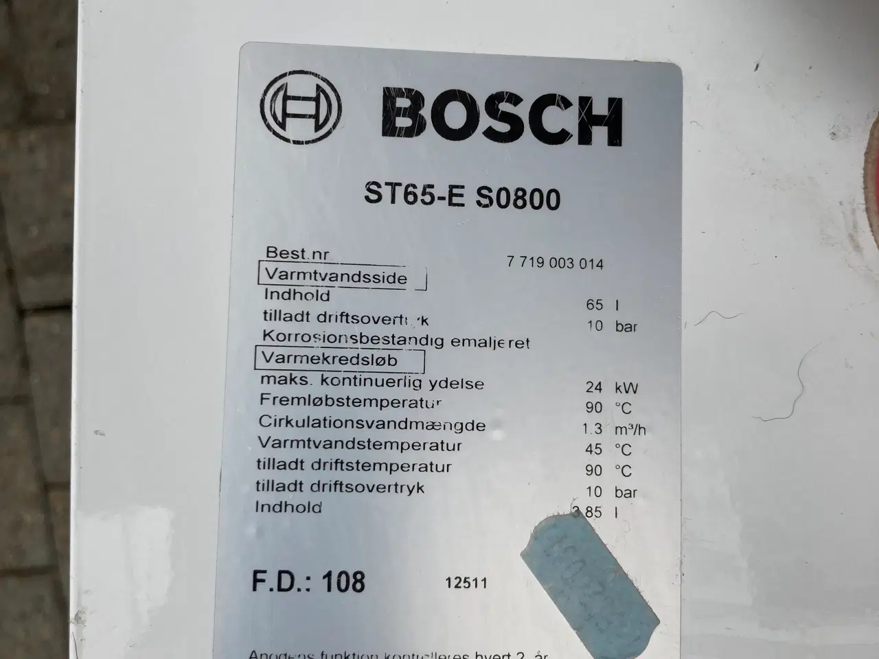 Billede 8 - BOSCH Gasfyr