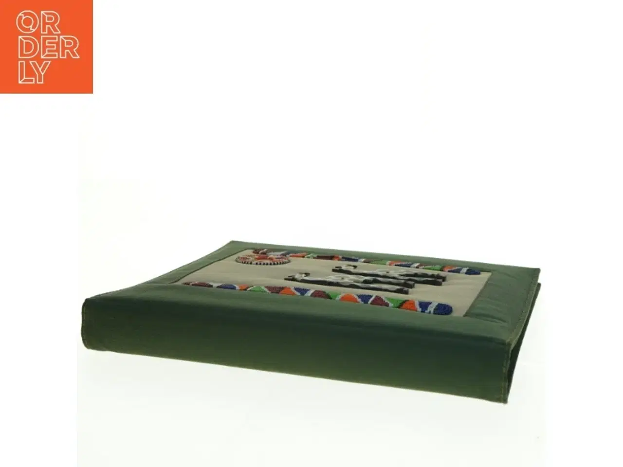 Billede 3 - Håndlavet perlebroderet ringbind (str. 30 x 28 cm)