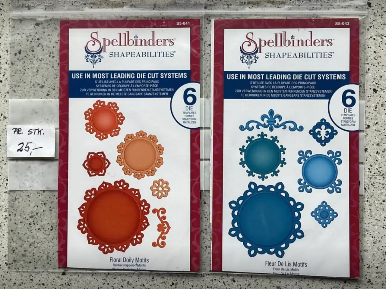 Billede 7 - Scrapbook dies, forskellige sæt, punch mm.  Fra