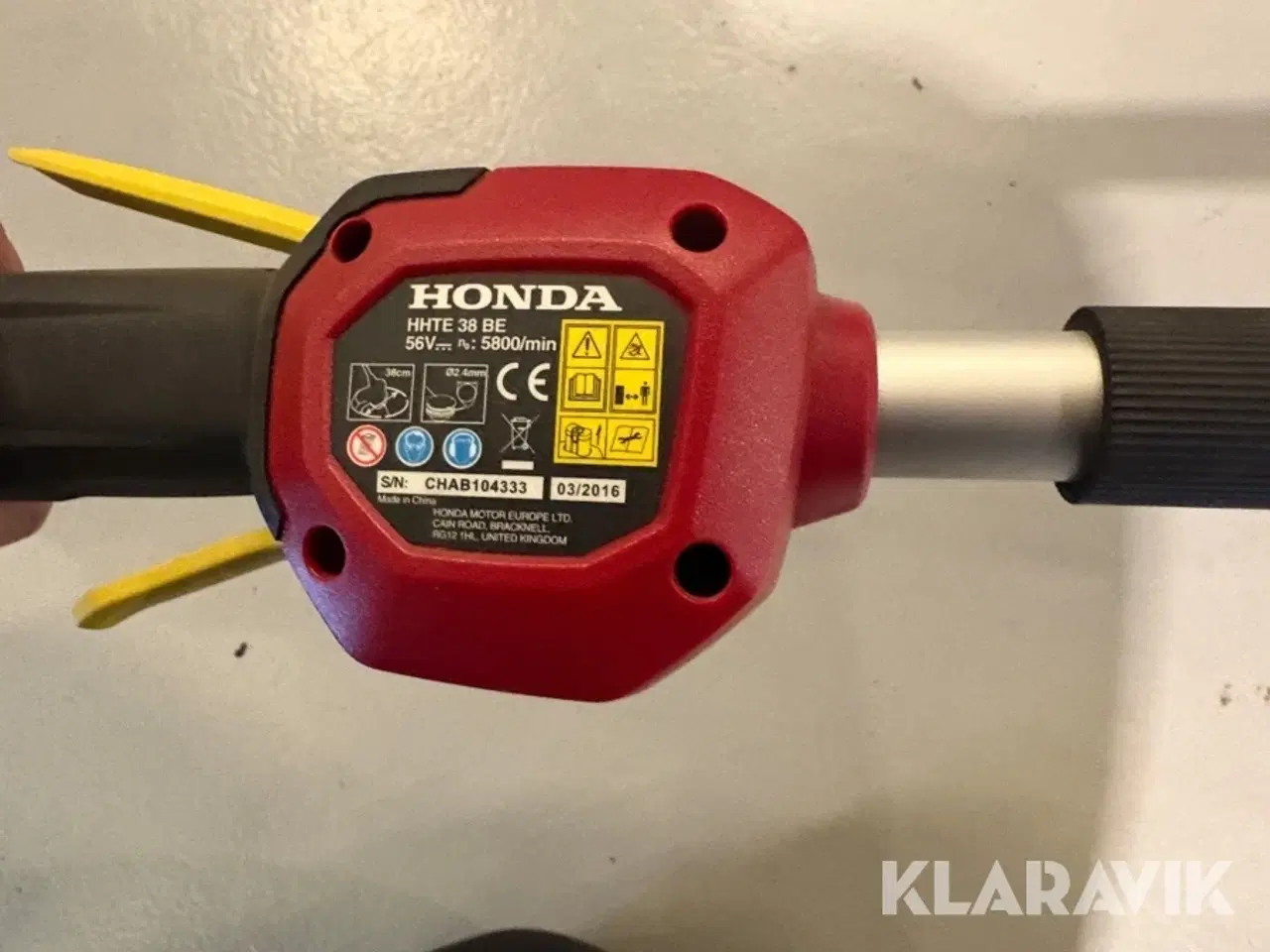 Billede 7 - Græstrimmer Honda HHTE 38 BE