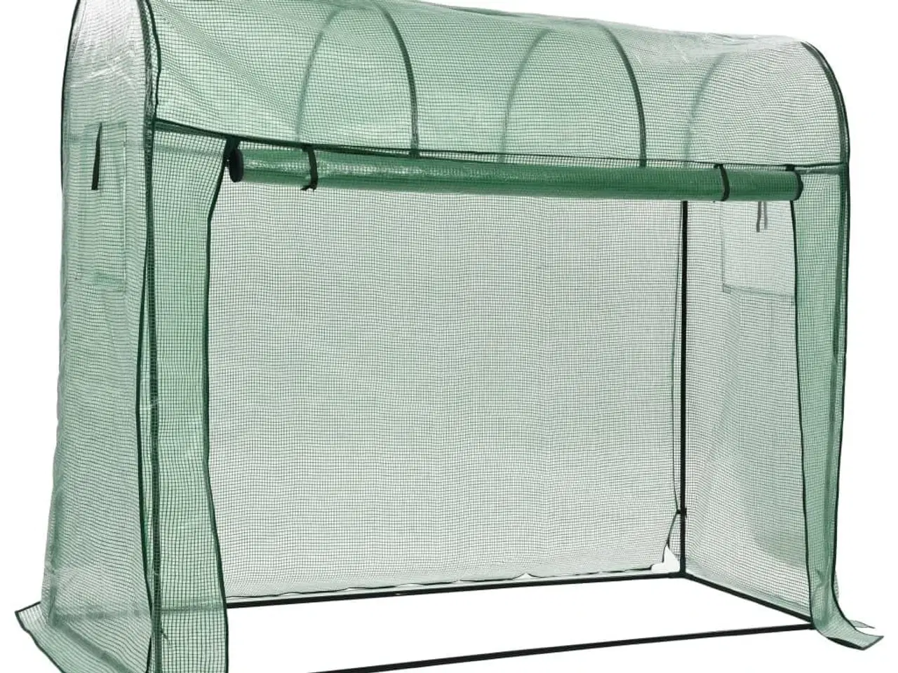 Billede 8 - Drivhus med lynlåsdør 200 x 80 x 170 cm