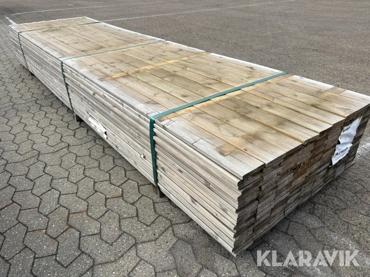 Billede 2 - Trykempraneret terrassebrædder - 180 styks - 756 meter