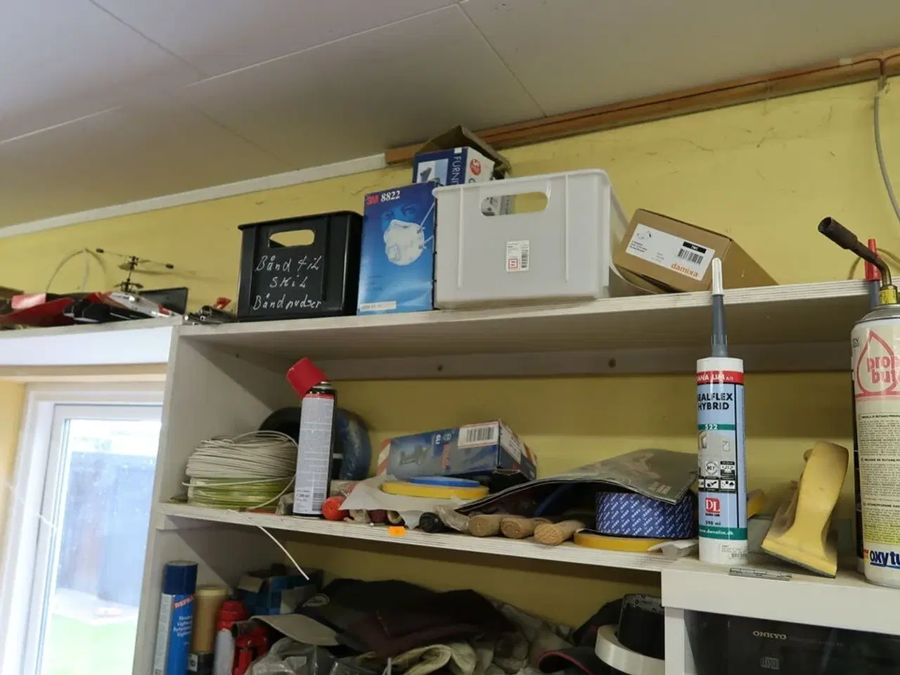 Billede 3 - Div. Plejemidler, værktøj, forstærker ONKYO samt højtalere