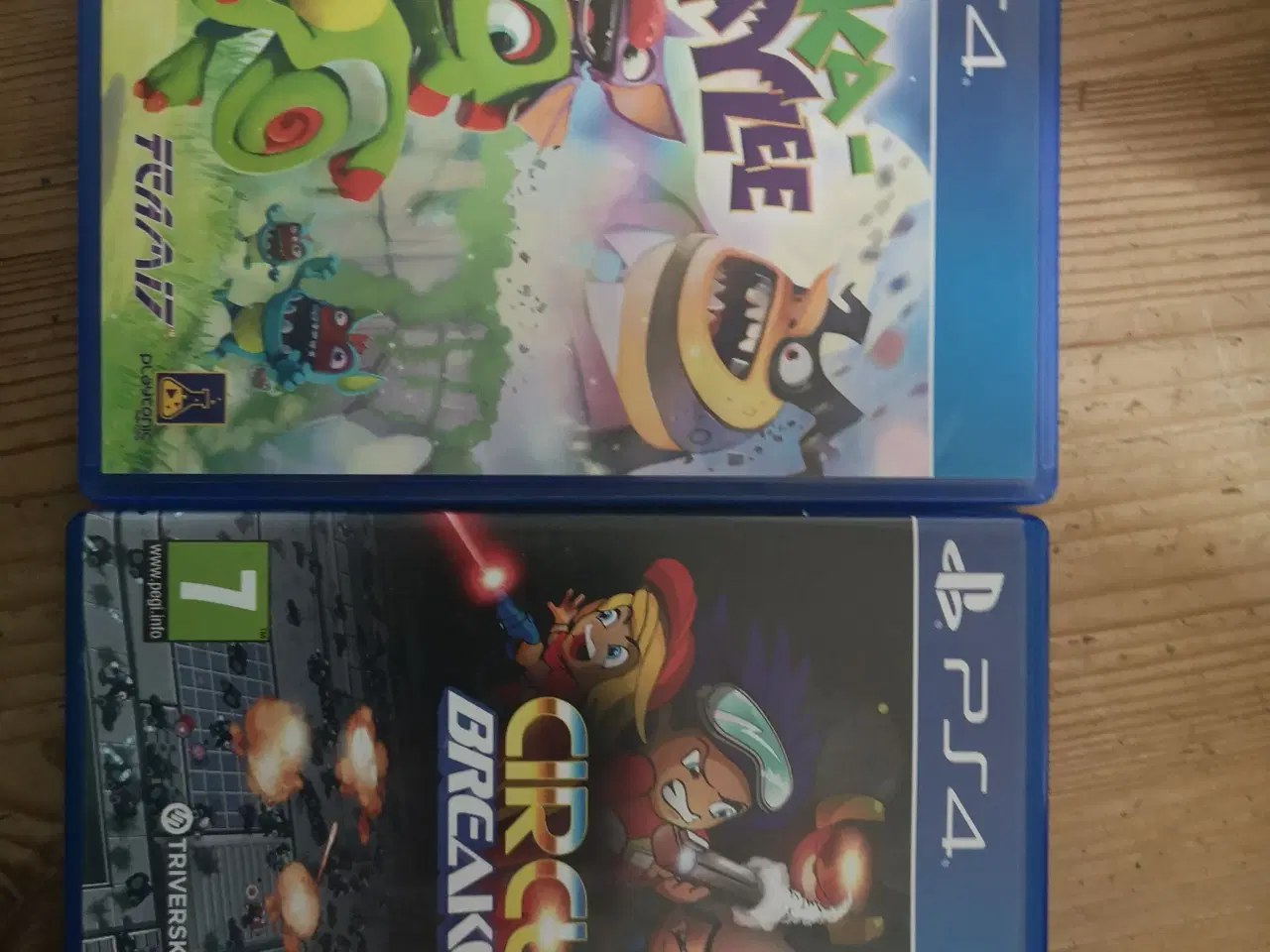 Billede 1 - Yooka-Laylee (PS4) 75 kr Circuit Breakers (PS4) 