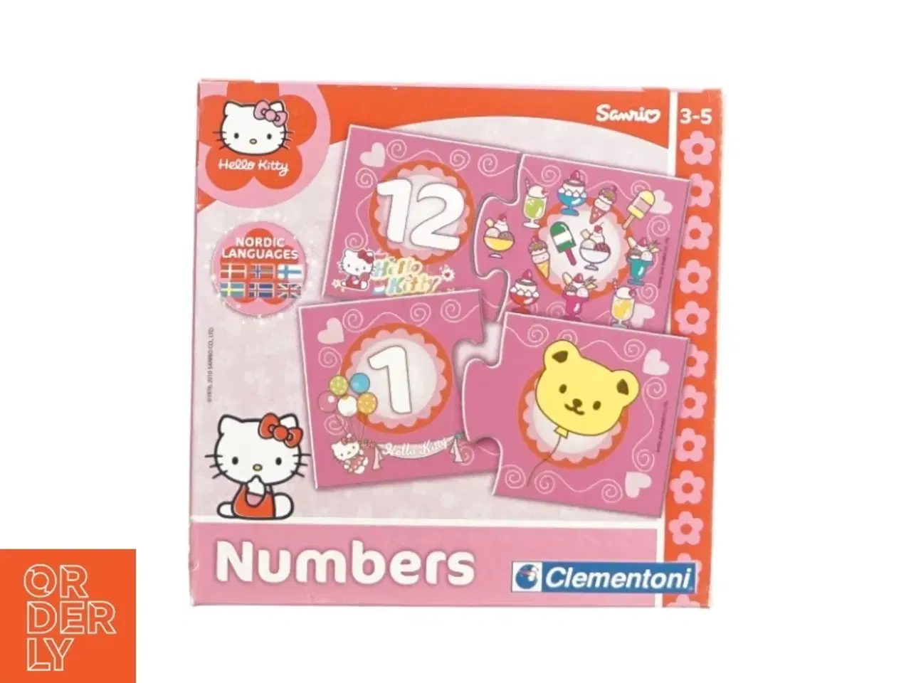 Billede 1 - Mini puslespil med Hello Kitty