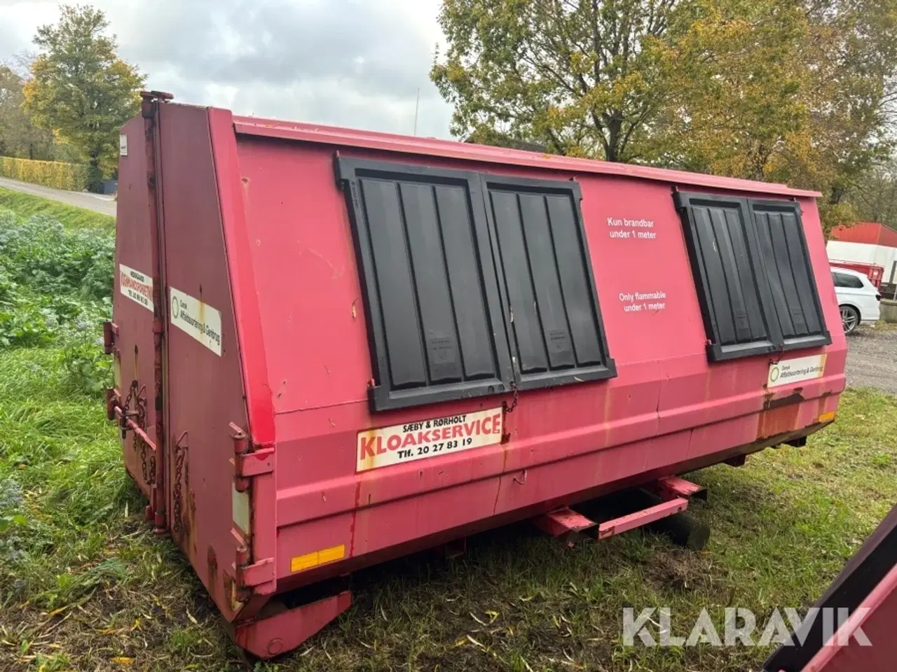 Billede 6 - Miljøcontainer Miljø-Art 4000 type L 3/3 mm