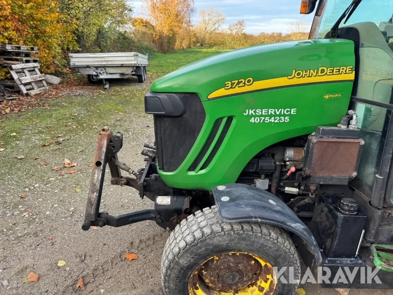 Billede 10 - Traktor John Deere 3720
