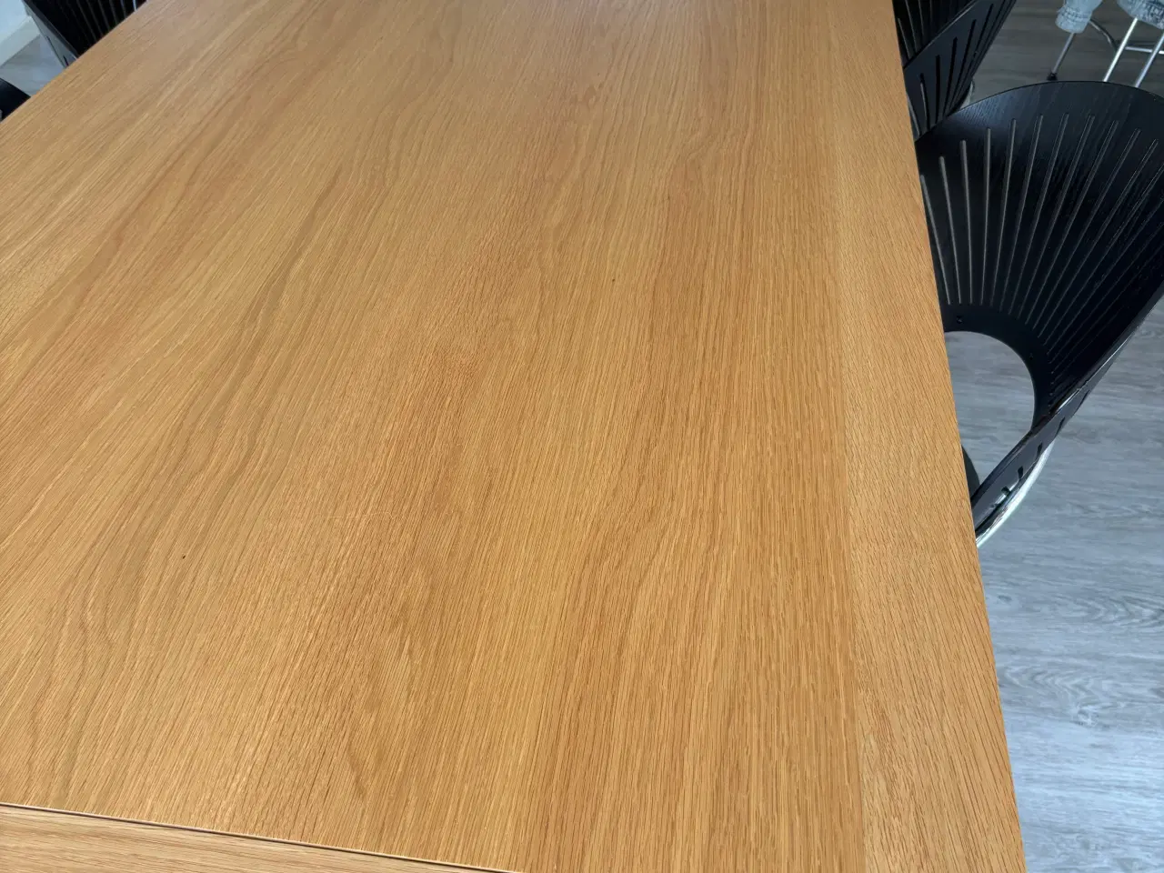 Billede 3 - Spisebord i eg 95/190/280