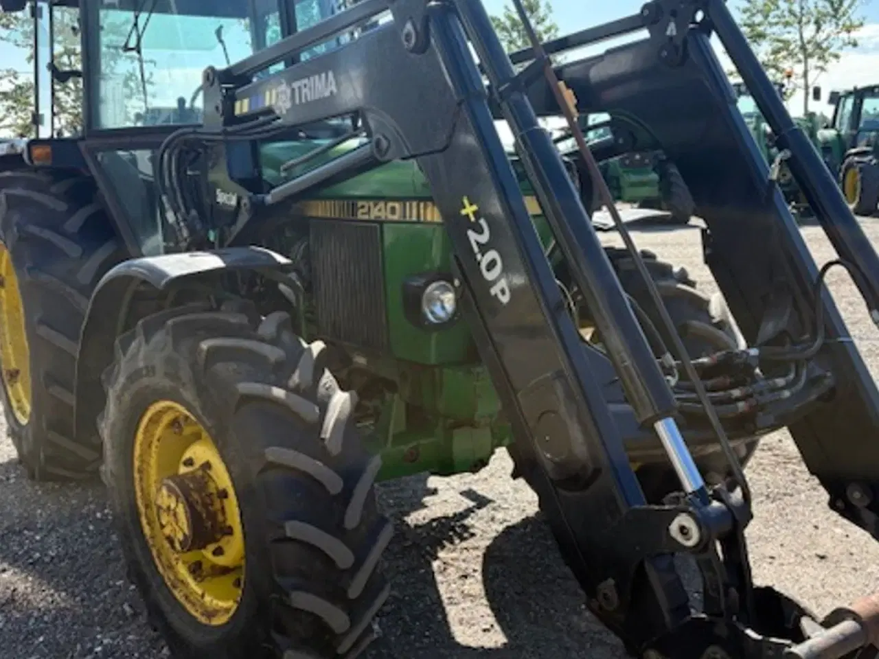 Billede 5 - John Deere 2140 MED TRIMA 2.0 FRONTLÆSSER