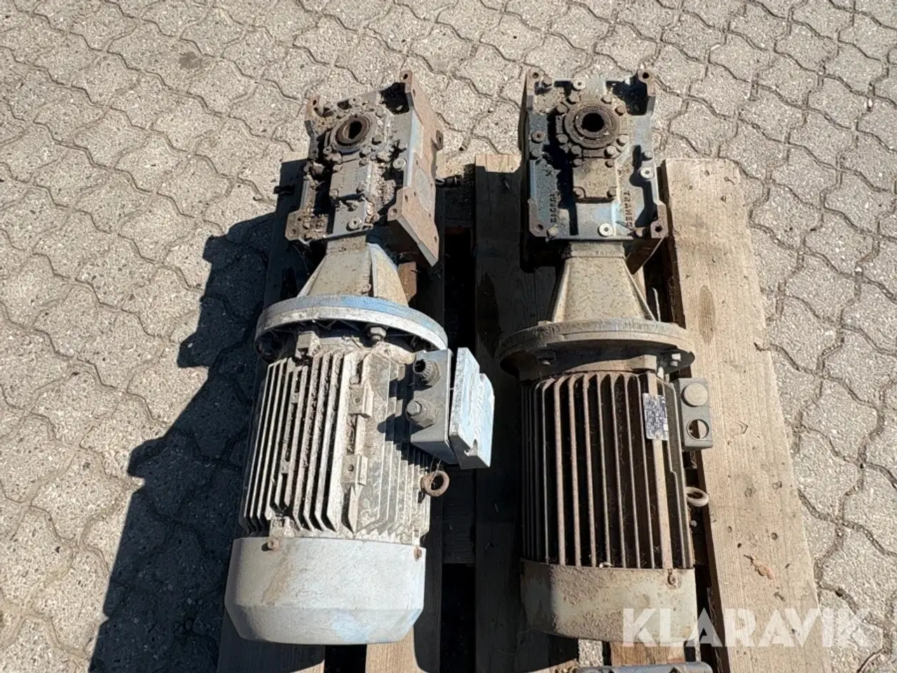 Billede 10 - Elmotor VEM med og uden gear 4 styk