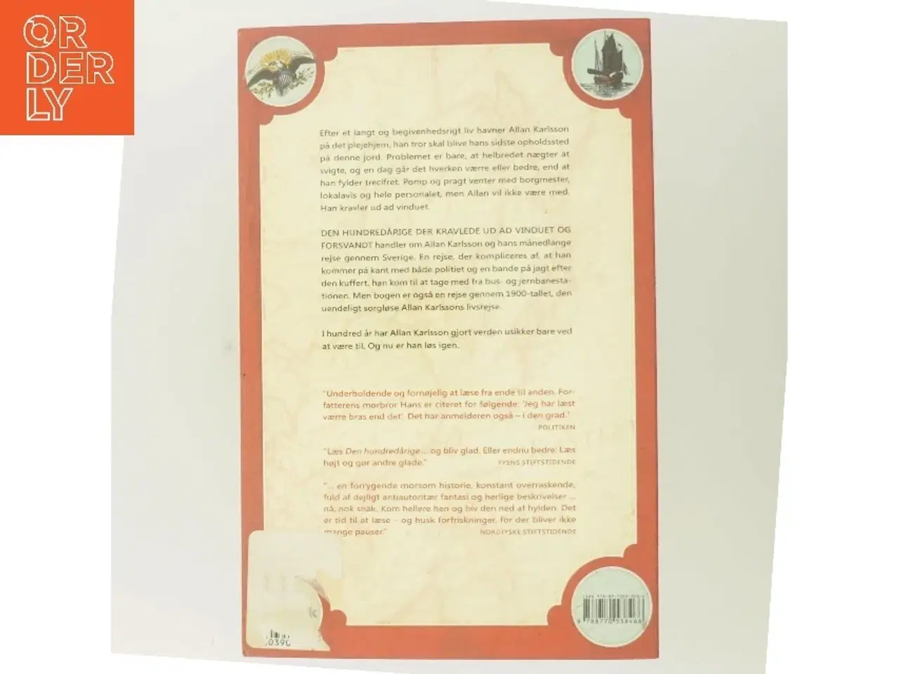 Billede 3 - Den hundredårige der kravlede ud af vinduet og forsvandt af Jonas Jonasson (Bog)