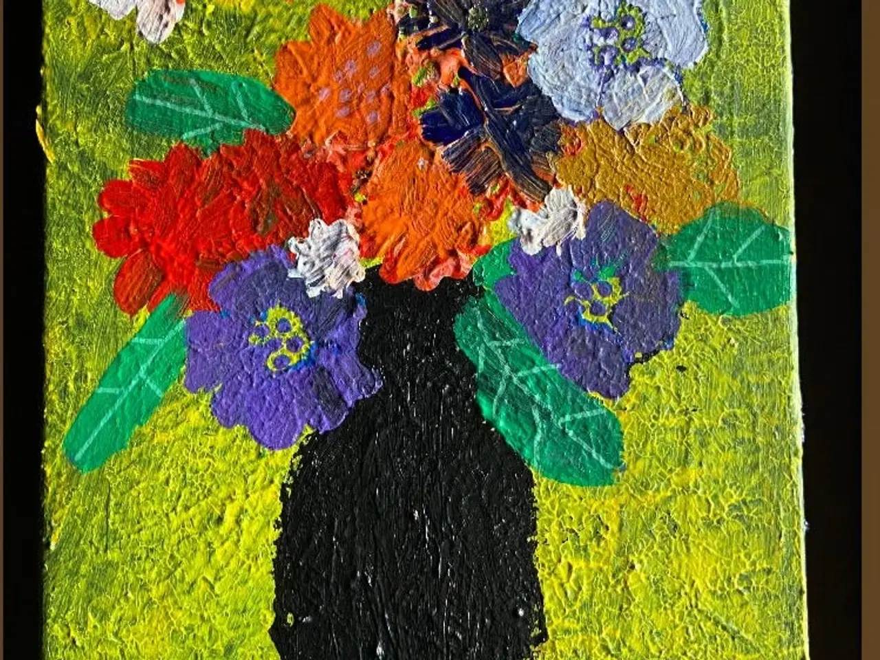 Billede 3 - Malerier kunst homemade