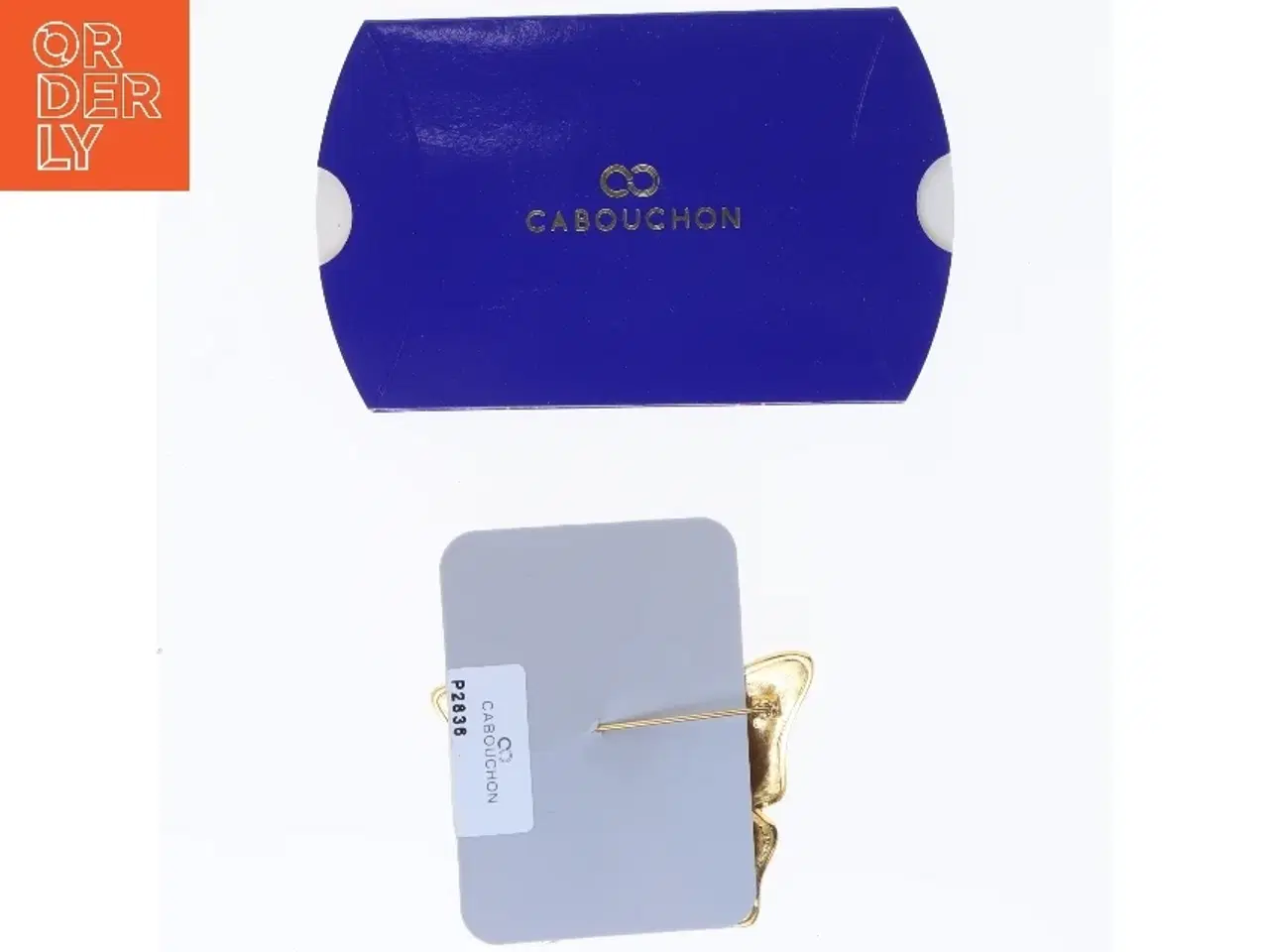 Billede 2 - Butterfly broche fra Cabouchon (str. 7x5,5 cm)