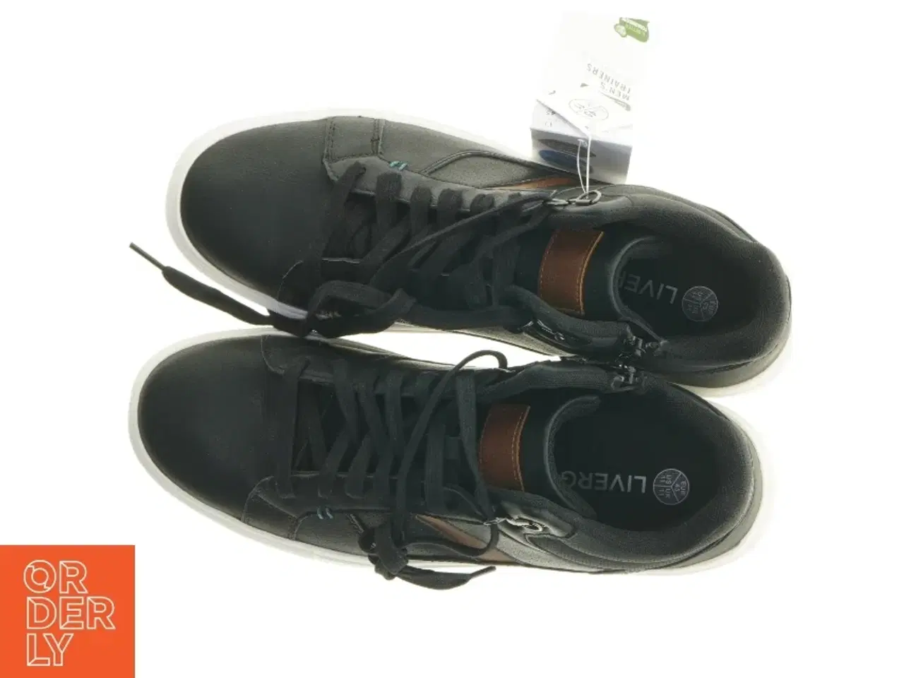 Billede 4 - Sorte sneakers str. 45 fra Livergy (str. 45 )