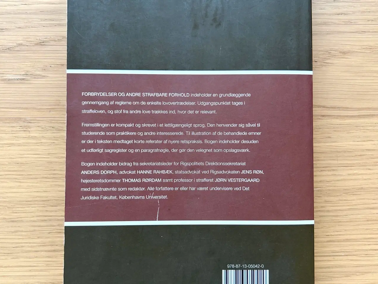 Billede 2 - Forbrydelser og andre strafbare forhold (2. udgave