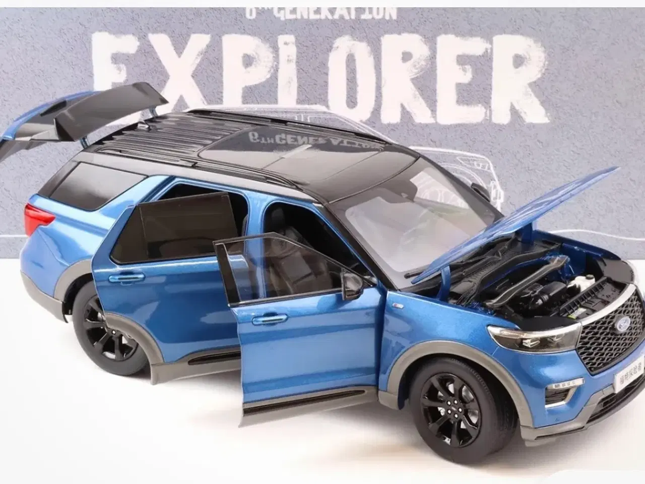 Billede 4 - 1:18 Ford Explore 2020 6 generation