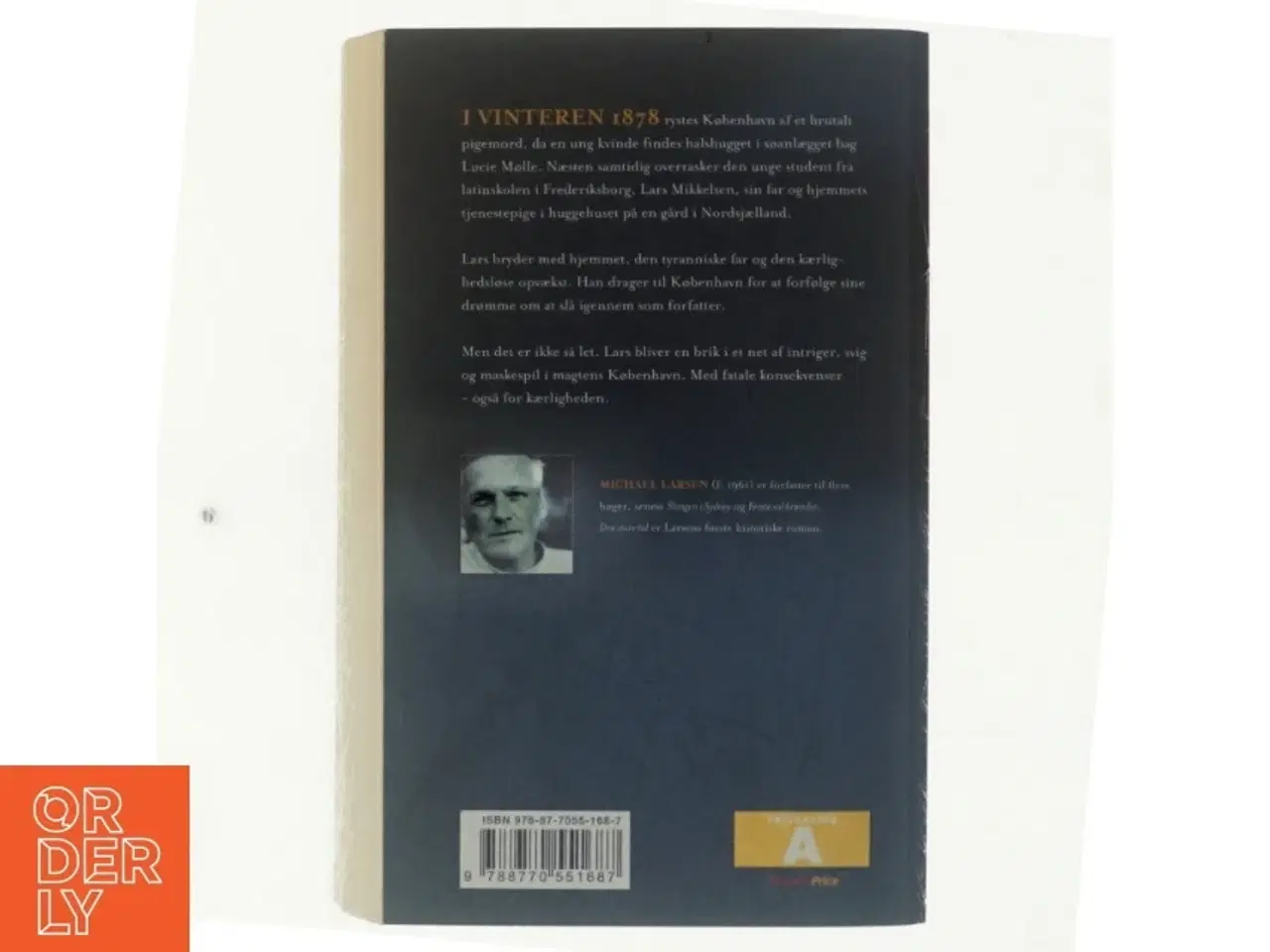 Billede 3 - Den store tid : roman : Aftenlandet af Michael Larsen (f. 1961) (Bog)