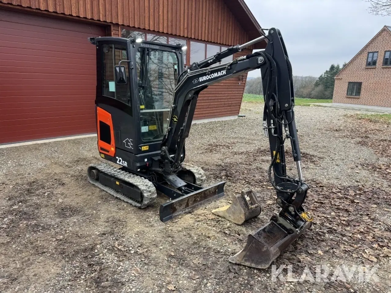 Billede 3 - Gravemaskine Eurocomach 22 SR med skovle