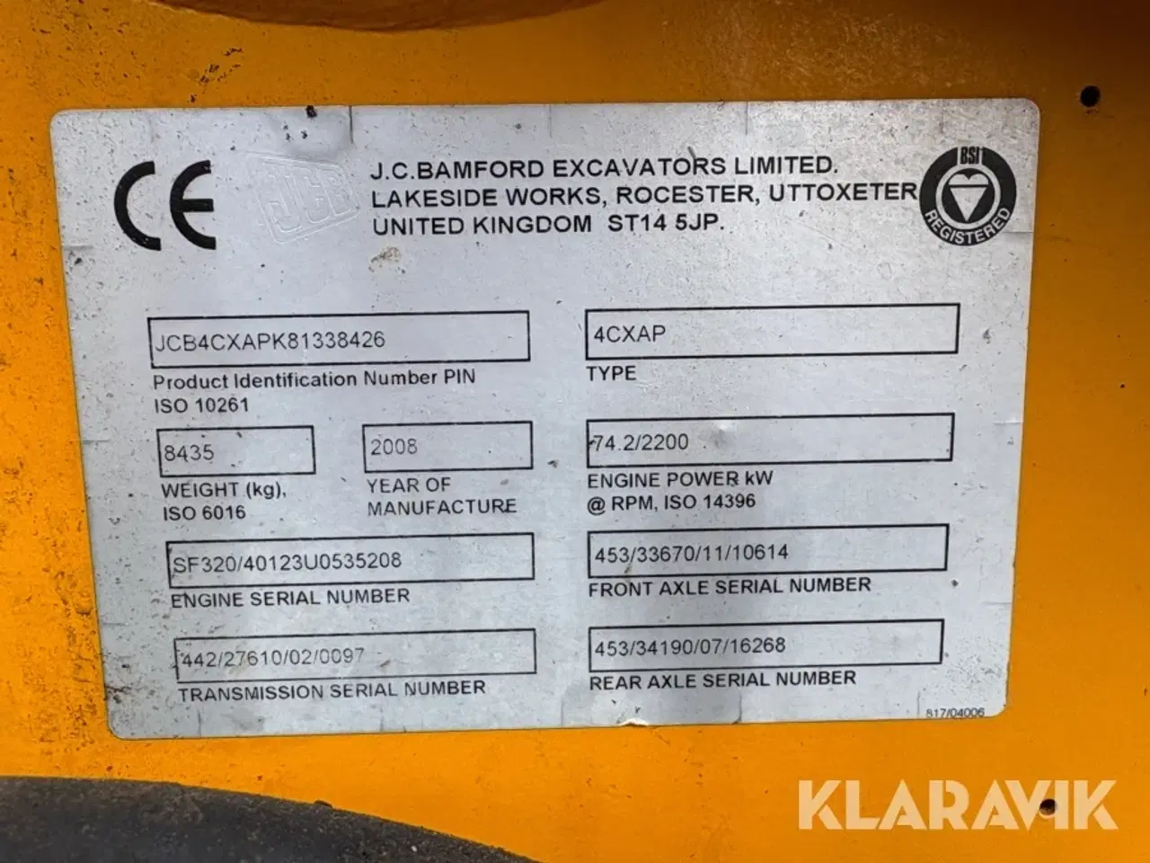 Billede 9 - Rendegraver JCB 4CXAP
