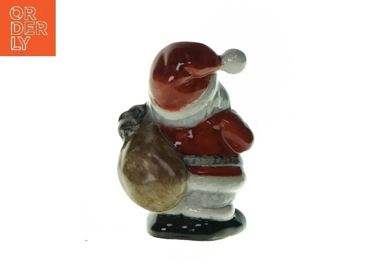 Billede 2 - Julemandsfigur (str. HB: 13x6,5 cm)