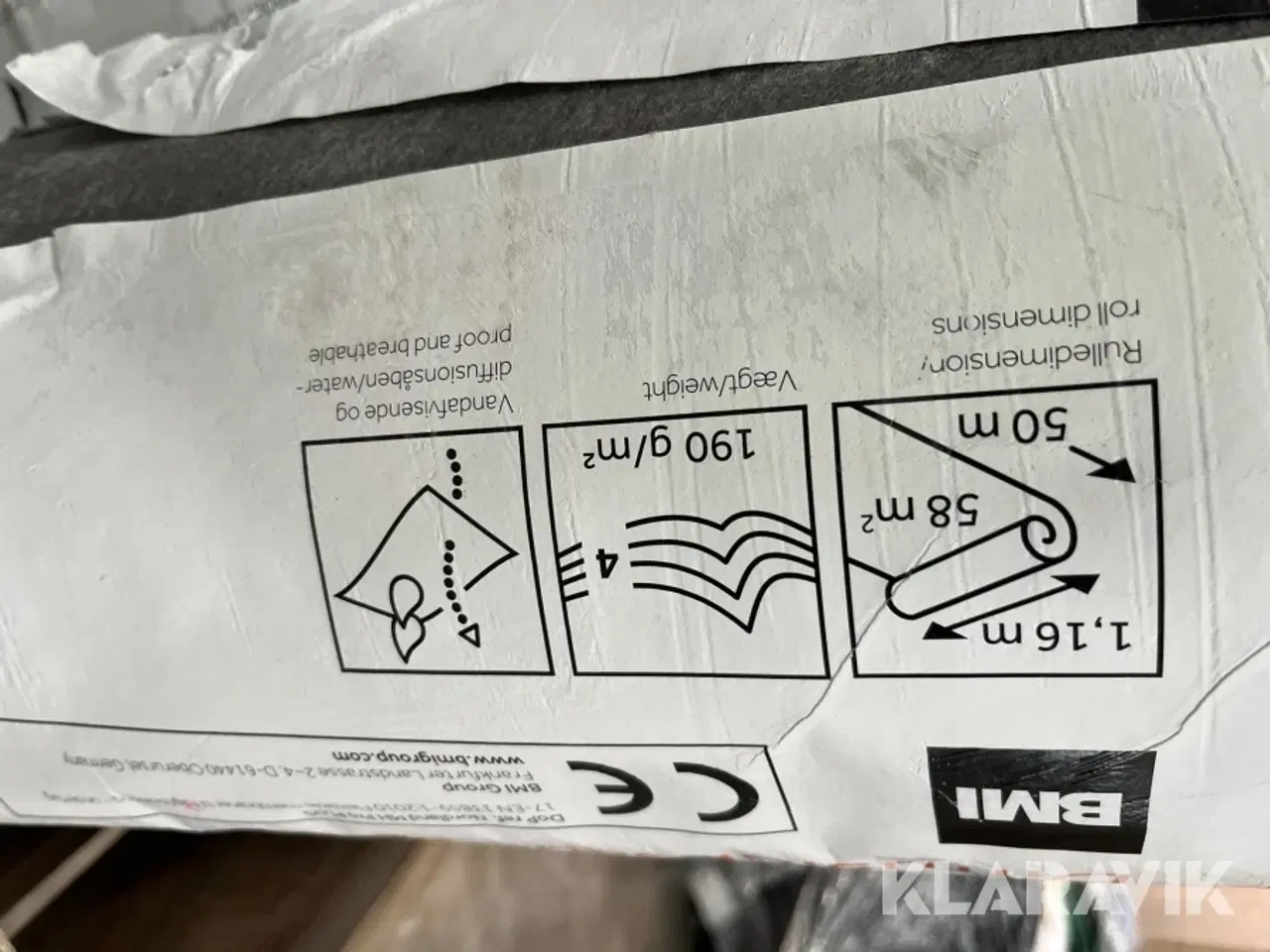 Billede 7 - LOT: Undertag Nordland MH Pro PLUS diffusions åben - 50 ruller
