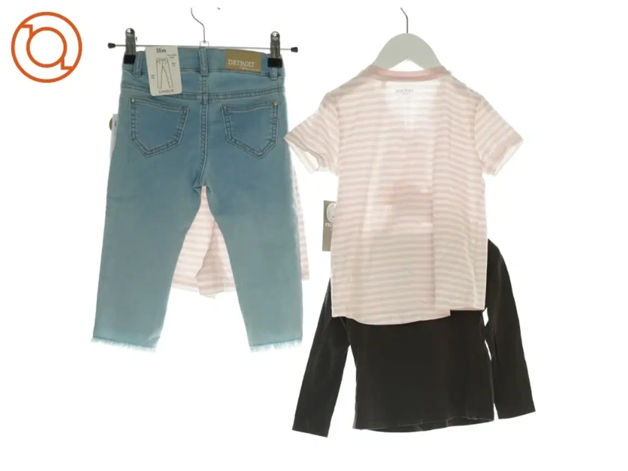 Billede 2 - Bukser, bluse og natsæt (Str. 86-92)