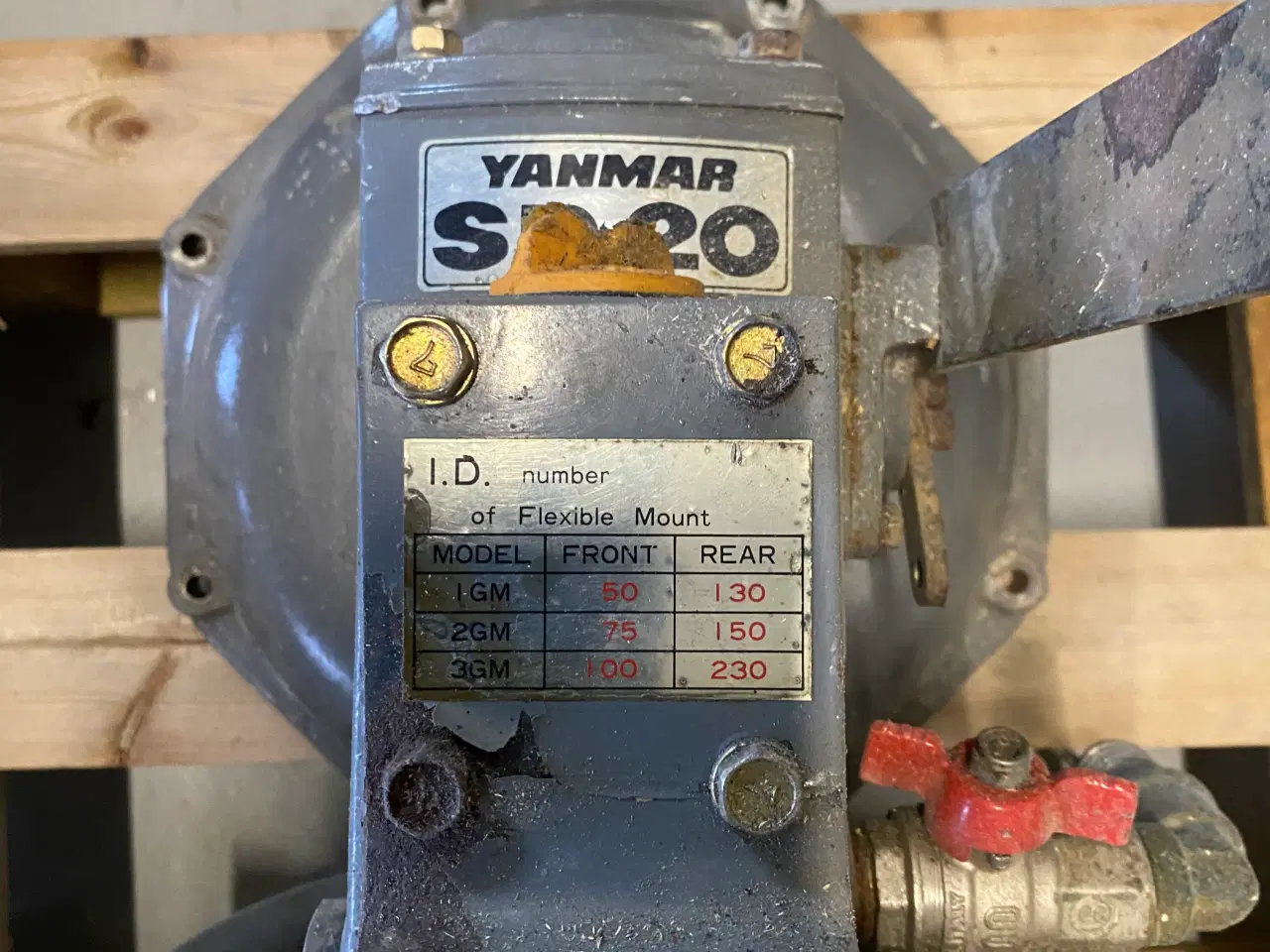 Billede 3 - 3 stk. brugte Yanmar saildrive SD20.