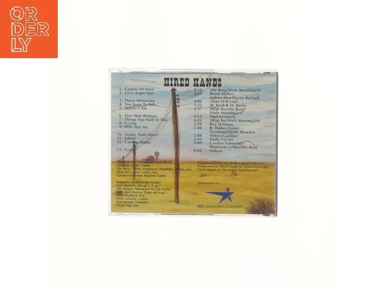 Billede 3 - Henriette & Her Hired Hands CD (str. 12,5x14 cm)