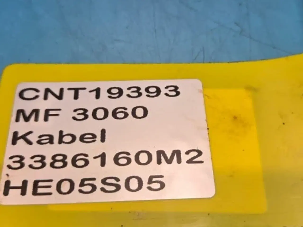Billede 10 - Massey Ferguson 3060 Kabel 3386160M2