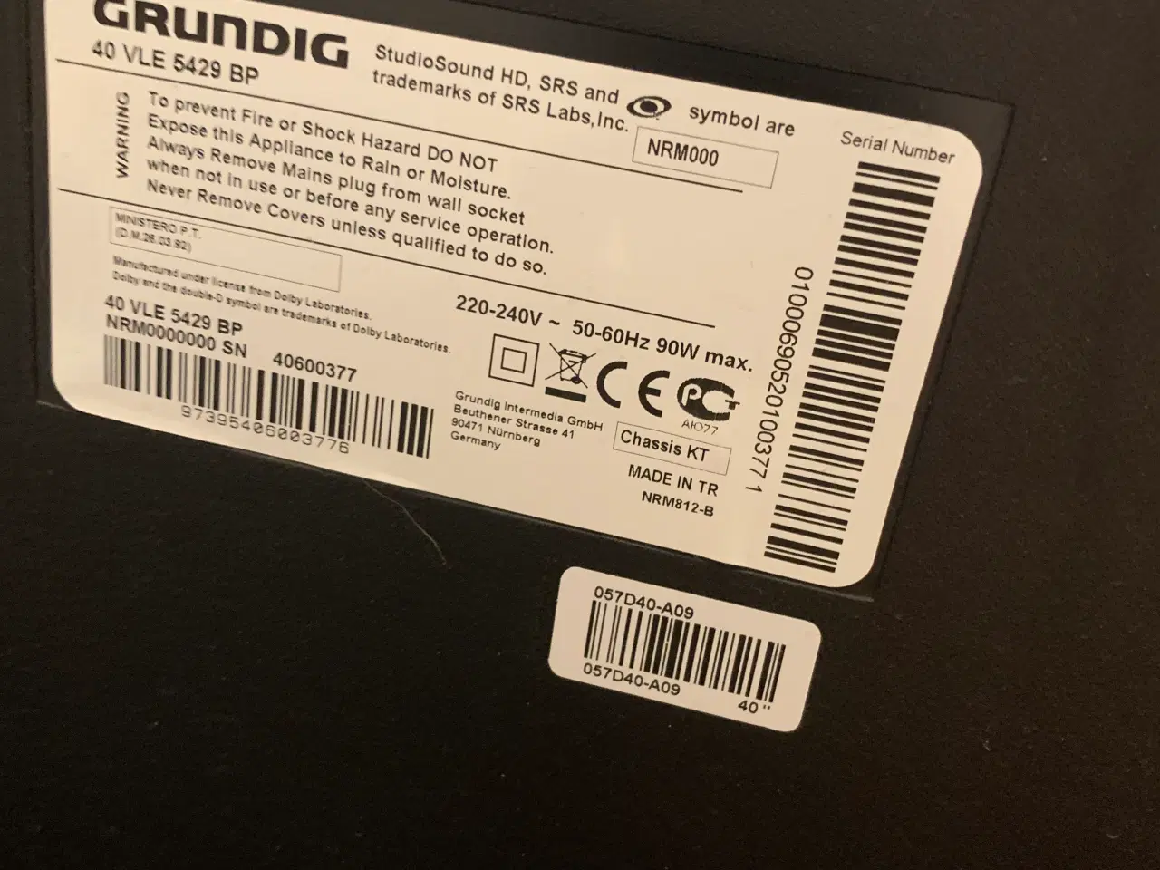 Billede 4 - Grundig 40” ble 5429 bp