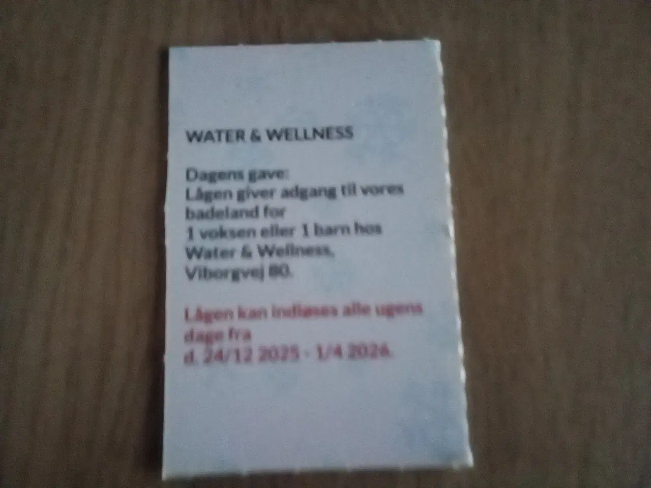 Billede 1 - Adgang hos Water and Wellness