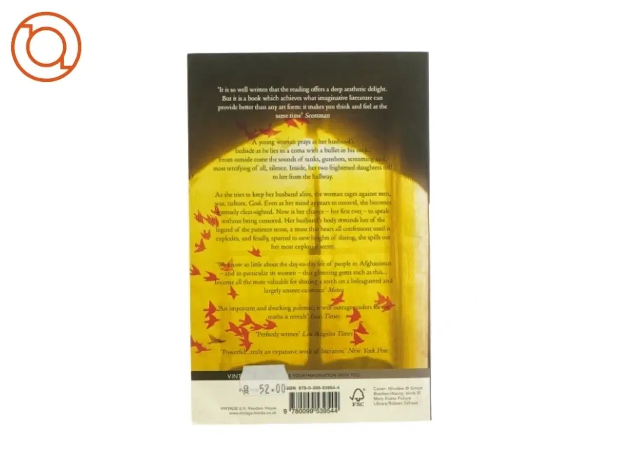 Billede 2 - The patience stone af Atiq Rahimi (bog)