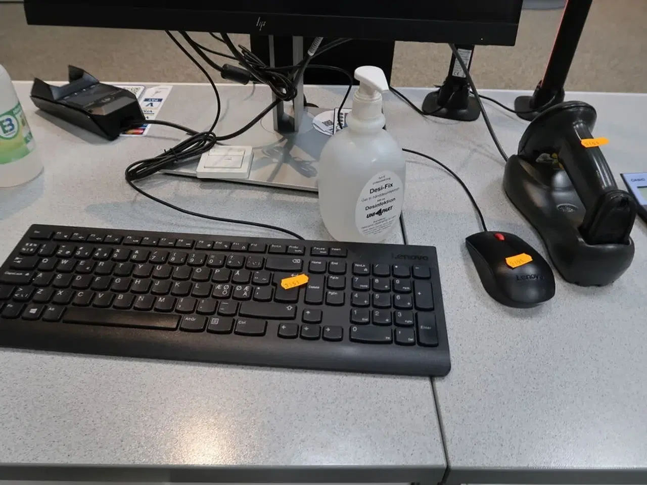 Billede 4 - Computerskærm HP, tastatur, mus, håndscanner, computer LENOVO