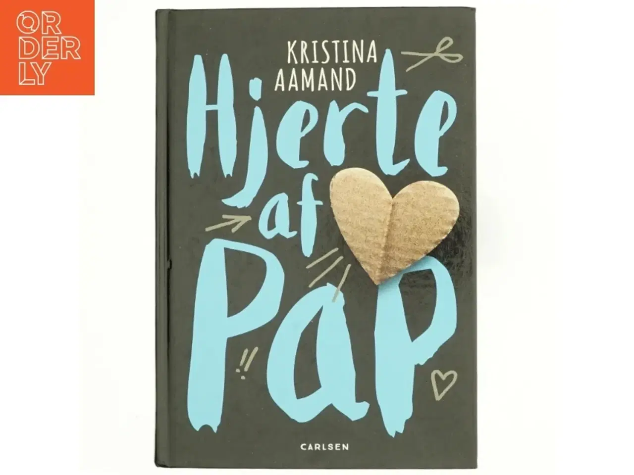 Billede 1 - Hjerte af pap af Kristina Aamand (Bog)