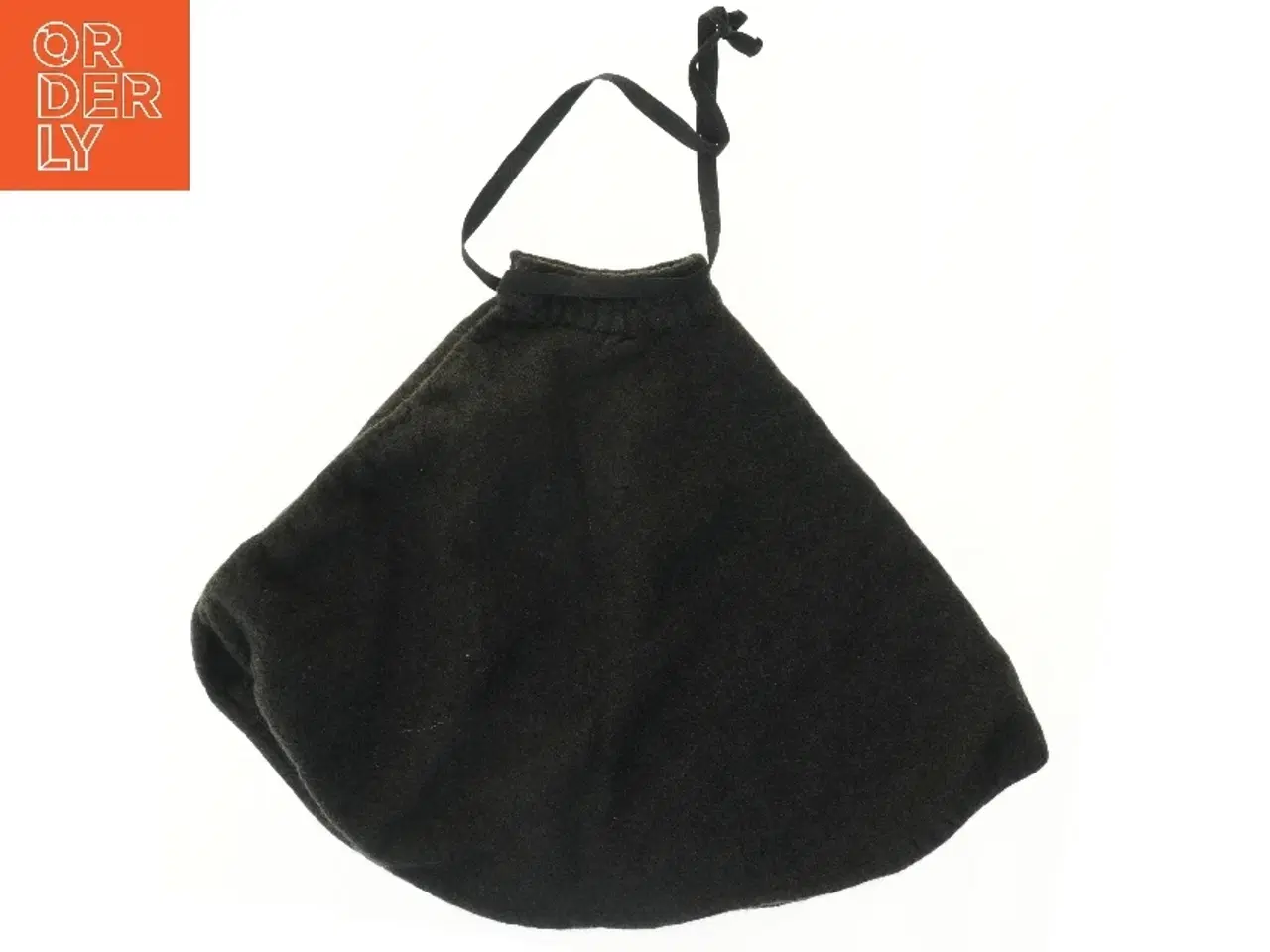 Billede 2 - Sort uld kappe (str. 100x50 cm)